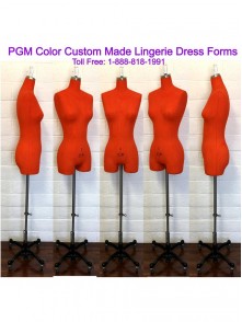 Custom Made Dye Color Dress Form